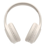 Fone De Ouvido Headphone Dapon H02d Bluetooth 5 1 Microfone Cor Bege