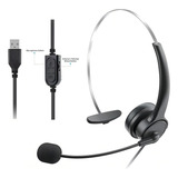 Fone De Ouvido Headset Corp Uno Usb Vk400