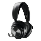 Fone De Ouvido Headset Steelseries Nova Pro Sem Fio Pc Ps5 Cor Preto