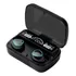 Fone De Ouvido In ear Gamer Sem Fio M10 Preto Com Luz Led