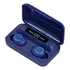 Fone De Ouvido In-ear Sem Fio Shenzhen Yihaotong Bluetooth F9-5 F9-5 Azul-escuro Com Luz Azul Led