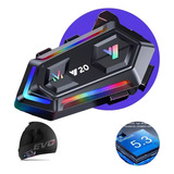 Fone De Ouvido Intercomunicado Para Capacete Moto Bluetooth