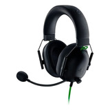 Fone De Ouvido Over ear Gamer Razer Blackshark V2 X Classic Black Ps4 xbox pc