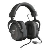 Fone De Ouvido Over-ear Gamer Trust Zamak Gxt 414 Preto