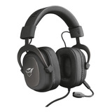 Fone De Ouvido Over-ear Gamer Trust Zamak Gxt 414 Preto