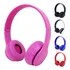 Fone De Ouvido Sem Fio Bluetooth Áudio Stereo Anti-ruído Cor Rosa
