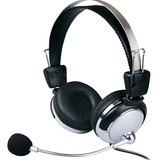 Fone De Ouvido Sy 301mv 105db Para Lan House Cada Cor Prata Cor Da Luz Prata E Preto Lehmox