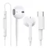 Fone De Ouvido Tipo-c P/ Celular Samsung S10 S20 S22 A50 A70 Cor Branco