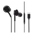 Fone De Ouvido Tipo C Para Samsung Xiaomi Motorola Usb C Cor Preto