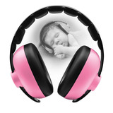 Fone De Proteção Auricular Infantil Anti ruído Rosa
