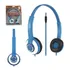 Fone Estéreo Style 50mw On-ear Com Fio Azul - Mb53072
