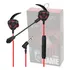 Fone Gamer Itblue Com Microfone Para Celular Ps4 Tablet Notebook Cor Vermelho