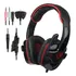 Fone Headset Gamer Sades Gpower Gt Xbox 360 Multiplataforma Vermelho