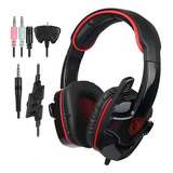 Fone Headset Gamer Sades