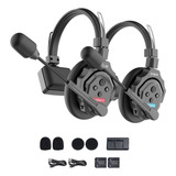 Fone Headset Intercomunicador Duplo