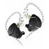 Fone In-ear Kz Zsn Pro X Sem Mic Retorno De Palco Preto