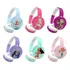 Fone Infantil Colorido Princesas Bluetooth Sem Fio C/ Ajuste