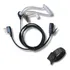 Fone Para Rádio Ht Baofeng Kenwood Ptt Tubo Acústico 2 Pinos