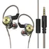 Fones De Ouvido Com Fio Qkz Ak3 File Estéreo Intra-auricular Cor Preto