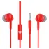 Fones De Ouvido Intra-auriculares Motorola Genuínos, Cor: Vermelho, Branco Claro