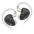 Fones De Ouvido Kz As16 Pro Sem Microfone Som De Alta Fidelidade Luxo Preto