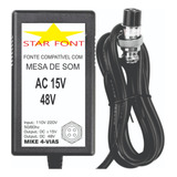Fonte 15v 48v Para