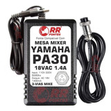 Fonte 18vac Para Mesa Mixer Yamaha Pa-30 Mg16, Mg166cx F4/f7