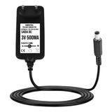 Fonte 3v 500ma P4 5 5mm X 2 