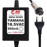 Fonte Ac 18 5v 110v Para Mesa Mixer Yamaha Mg8 Mw10 Mw8 Mg12