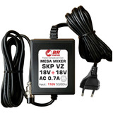 Fonte Ac 18v 110v Para Mesa Som Mixer Skp Vz 8fx Vz 6fx Vz 5