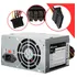Fonte Atx 200w Reais 20+4p Pws-2003 Fortrek Bivolt Com Nf