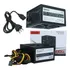 Fonte Atx 450w Real Pc Deko Bivolt Chaveada + Cabo Energia Cor Preto 110v/220v