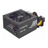 Fonte Atx 550w Real Gamer Pcwells Pk 550 24p Bivolt C Cabo Cor Preto 110v 220v