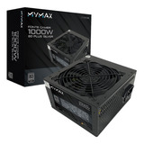 Fonte Atx Mymax 1000w Reais 80 Plus 80+ Silver Pfc Ativo Sli Crossfire 8 Pinos Similar Corsair Evga Thermaltake Xfx K626