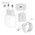 Fonte Cabo Turbo 20w Compatível iPhone XR 12 13 14 iPad iPod