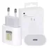 Fonte Carregador Apple Usb-c 20w Para iPhone iPad Cor Branco