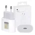 Fonte Carregador Apple Usb-c 20w Para iPhone iPad Cor Branco