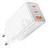 Fonte Carregador Pd Turbo 67w 3 Portas Para iPhone E Macbook