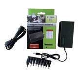 Fonte Carregador Universal Notebook Adaptador C /9 Plugs Al Voltagem De Entrada 110,220