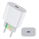 Fonte Carregador Usb-c Para iPhone 13 De 20w Turbo Anatel 