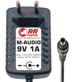 Fonte Dc 9v 1a Para Controladora Midi M-audio Fast Track Pro