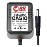 Fonte Dc 9v 850ma Para Piano Teclado Casio Ct 611 Ct 615
