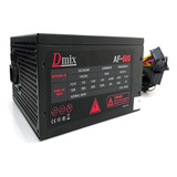 Fonte De Alimentação Para Pc Dmix Af-600 600w 127/220v