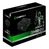 Fonte De Alimentação Para Pc Gamemax Semi-modular Series Gm-800 800w Preta 100v/240v