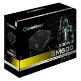 Fonte Gamemax Gm600 Preta