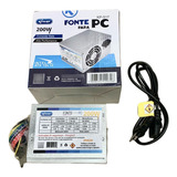 Fonte Para Computador 200w