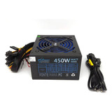 Fonte Para Pc Gamer Atx 450w Reais Super Silenciosa Kp-533