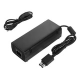 Fonte Para Xbox 360 Slim 2 Pinos Bivolt Com Cabo De Energia