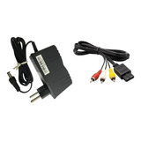 Fonte Tz Compatível 9v Nintendo   Cabo Rca
