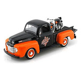 Ford F-1 Pickup 1948 Harley-davidson Duo Glide 1958 1:24 Mai